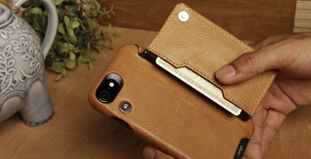 Niko Wallet-Leather Case for iPhone 7 - Vaja