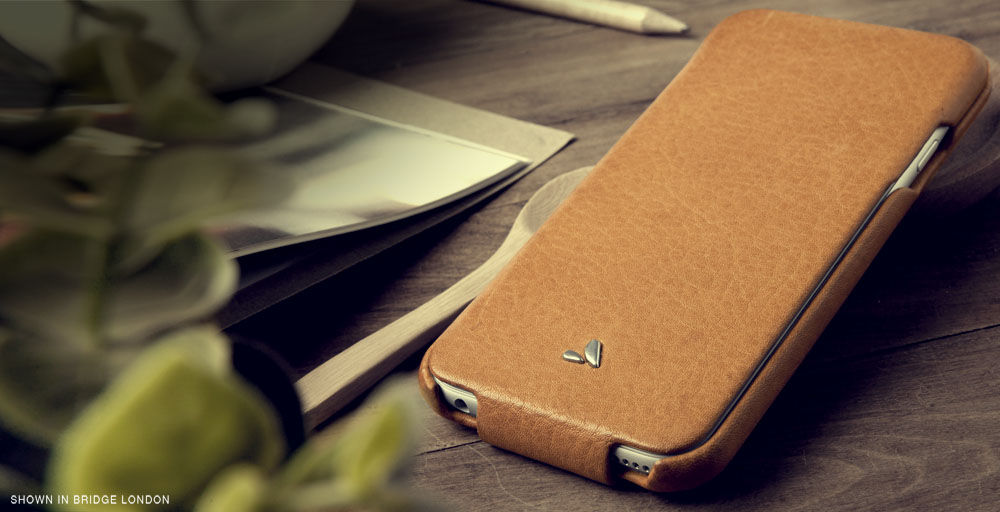 Top Flip - Smart iPhone 6 Plus/6s Plus Leather Cases - Vaja