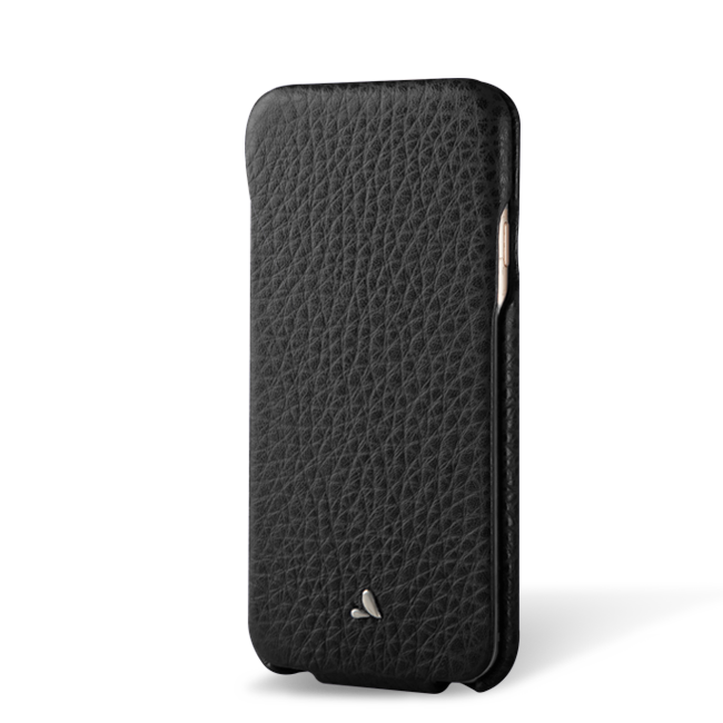 Flip Top iPhone SE premium leather case with magnetic clamshell closure Flip Top iPhone SE premium leather case with magnetic clamshell closure