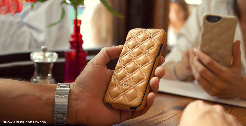Top Matelassé - Quilted iPhone 6/6s Leather Cases - Vaja