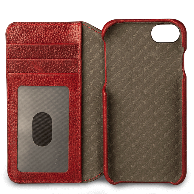 Wallet ID iPhone 7  Leather Case - Vaja