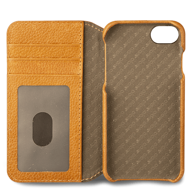 Wallet ID iPhone 7  Leather Case - Vaja