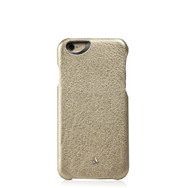Vintage Metallic Leather Grip - iPhone 6/6s Case - Vaja