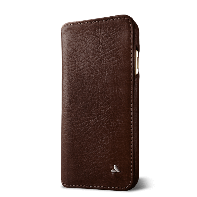 Wallet Agenda iPhone SE Leather Case - Vaja