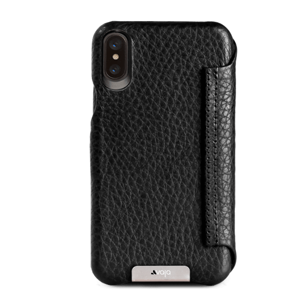 Wallet Agenda iPhone X / iPhone Xs Leather Case - Vaja