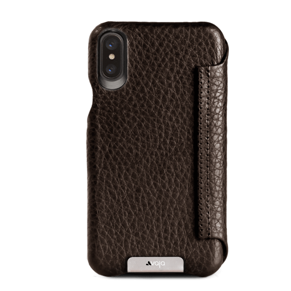 Premium iPhone X Wallet Leather Case Vaja