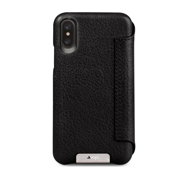 Wallet Agenda iPhone X / iPhone Xs Leather Case - Vaja