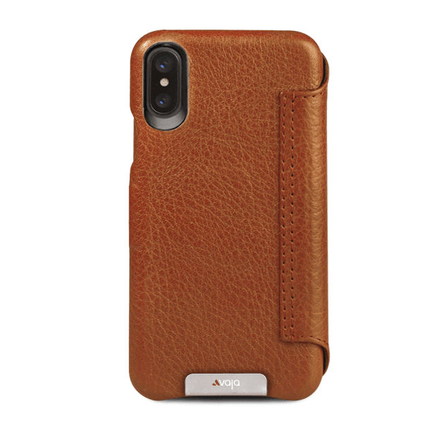 Wallet Agenda iPhone X / iPhone Xs Leather Case - Vaja