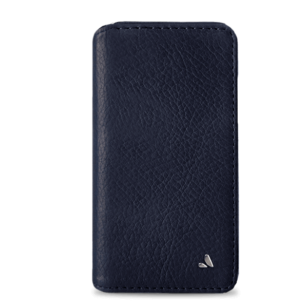 Wallet Agenda iPhone X / iPhone Xs Leather Case - Bridge Blue