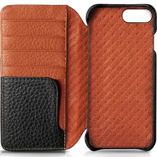 Wallet LP iPhone 8 Plus Wallet leather case - Vaja