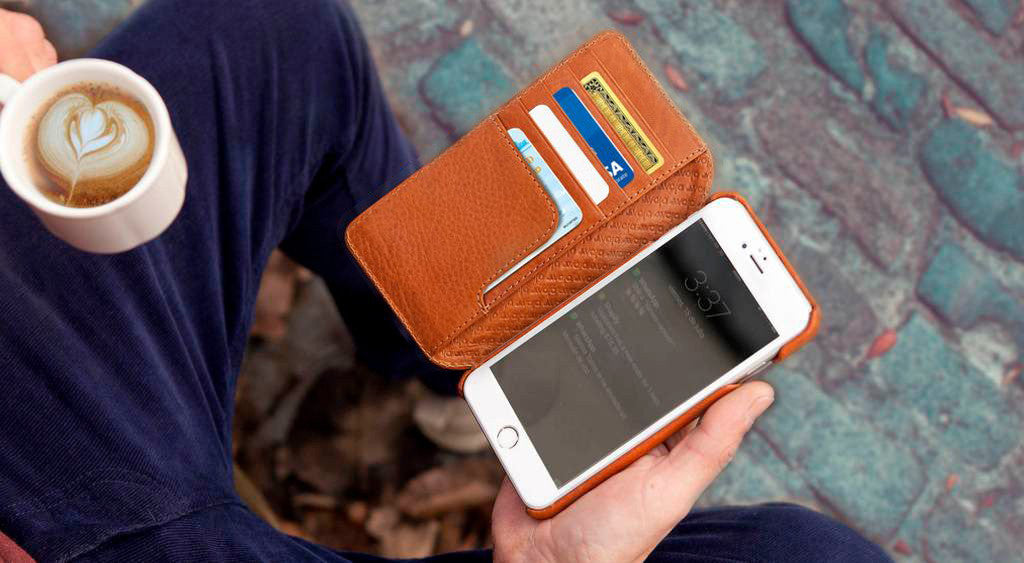 Wallet Agenda - iPhone 7 Plus Wallet Leather Case - Vaja