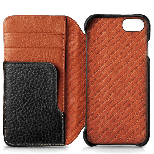 Wallet LP iPhone 7 leather case - Vaja